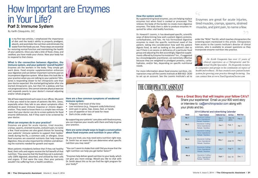 How Important are Enzymes in Your Life?