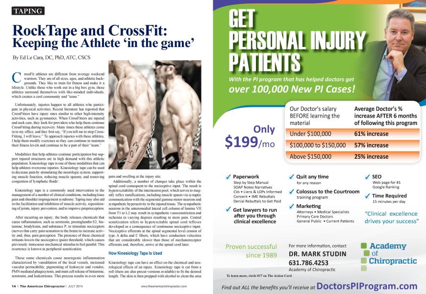 RockTape and CrossFit: Keeping the Athlete 'in the game'
