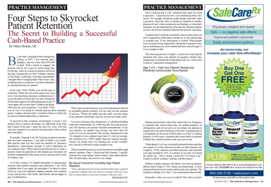 Four Step to Skyrocket Patient Retention The Secret to Building a Successful Cash-Based Practice
