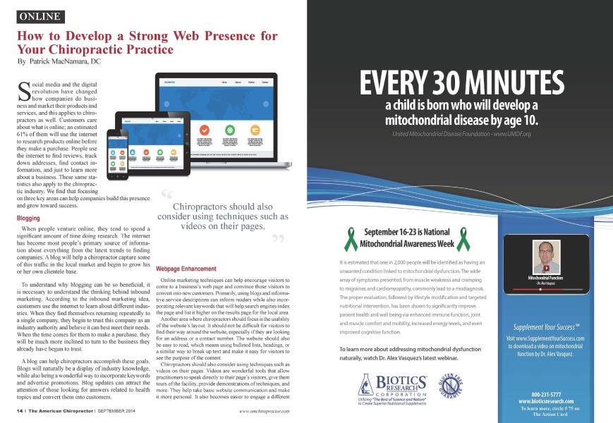 How to Develop a Strong Web Presence for Your Chiropractic Practice