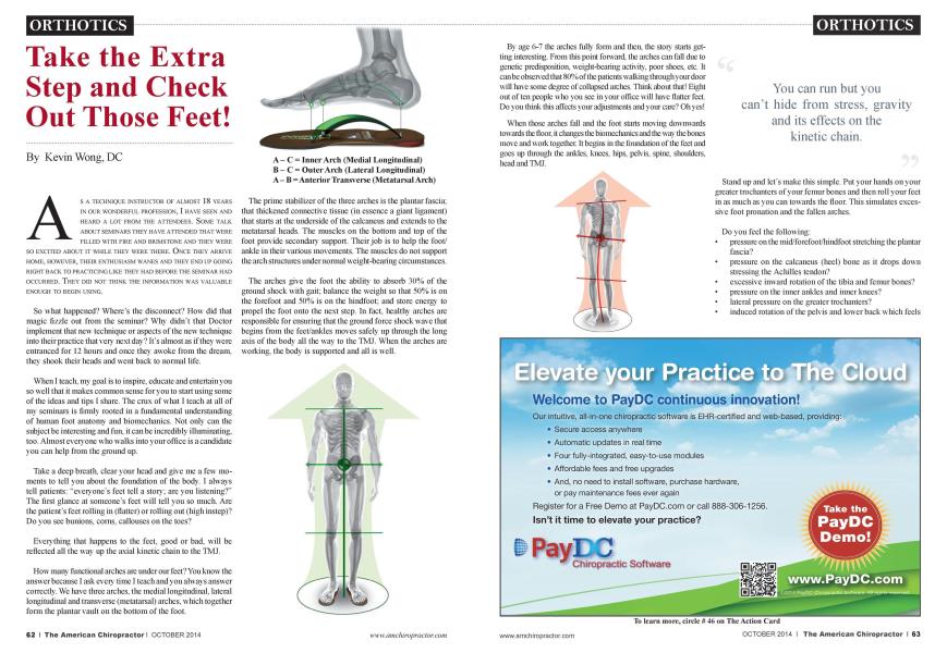 Take the Extra Step and Check Out Those Feet!