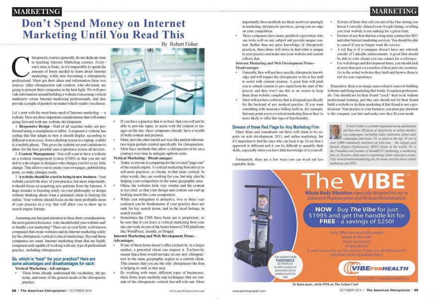 Don't Spend Money on Internet Marketing Until You Read This