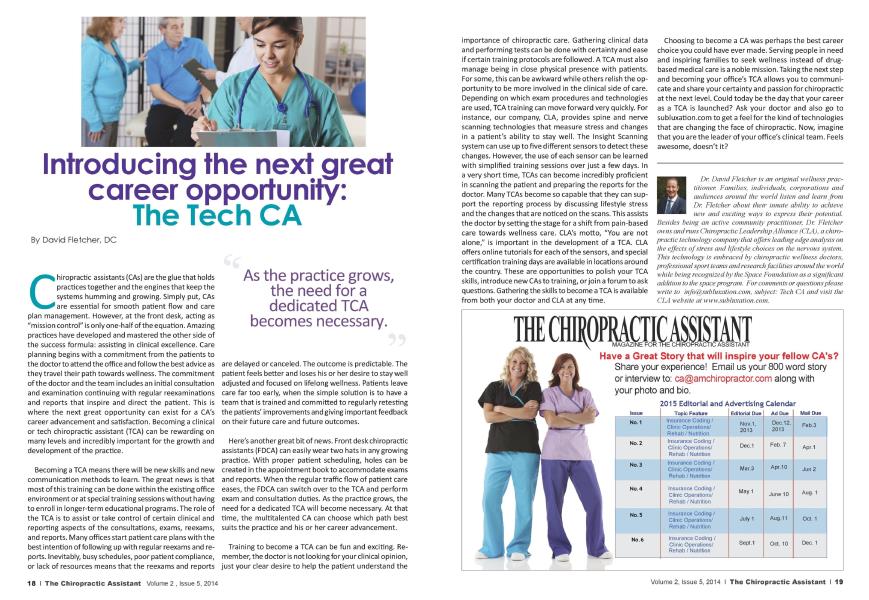 Introducing the next great career opportunity: The Tech CA