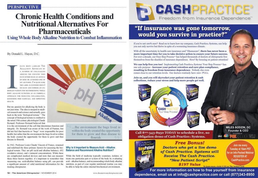 Chronic Health Conditions and Nutritional Alternatives For Pharmaceuticals