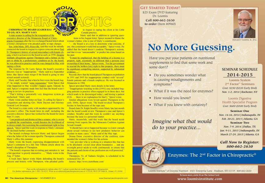 CHIROPRACTIC AROUND THE WORLD