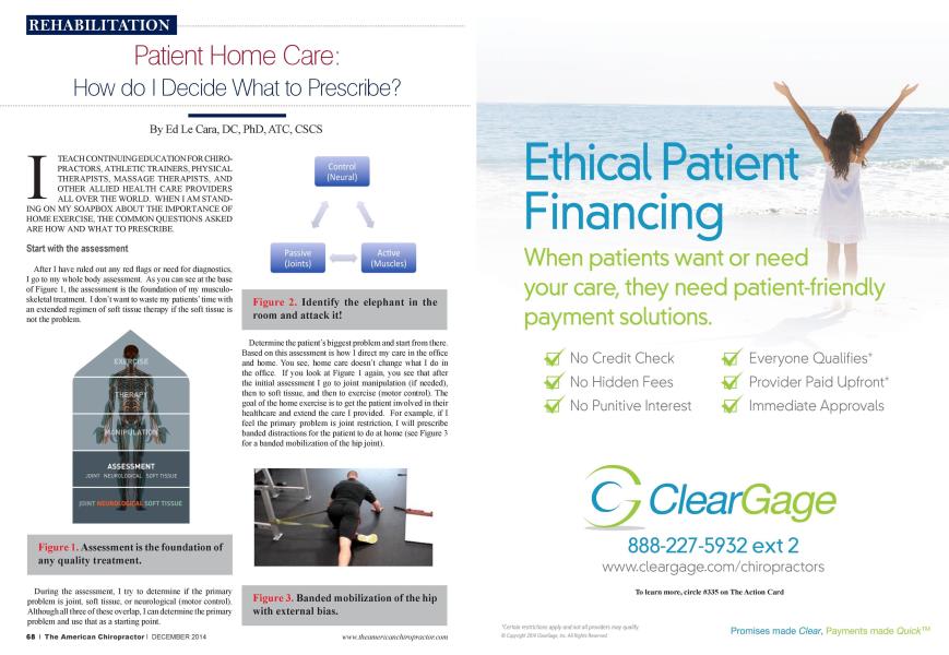 Patient Home Care: How do I Decide What to Prescribe?