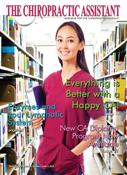 Issue: - The Chiropractic Assistant 2014 | The American Chiropractor