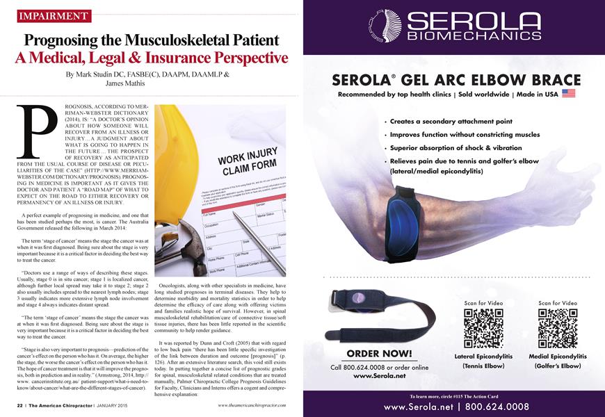 Prognosing the Musculoskeletal Patient