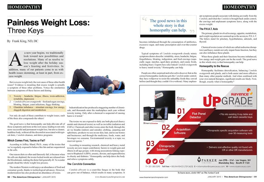 Painless Weight Loss: Three Keys
