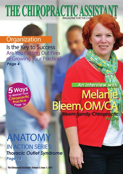 Issue: - The Chiropractic Assistant 2015 | The American Chiropractor
