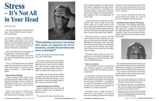Stress — It’s Not All in Your Head