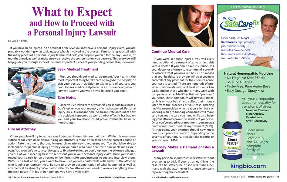 What to Expect and How to Proceed with a Personal Injury Lawsuit