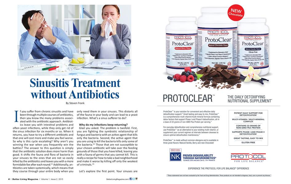 Sinusitis Treatment without Antibiotics