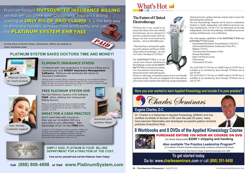 The Future of Clinical Electrotherapy