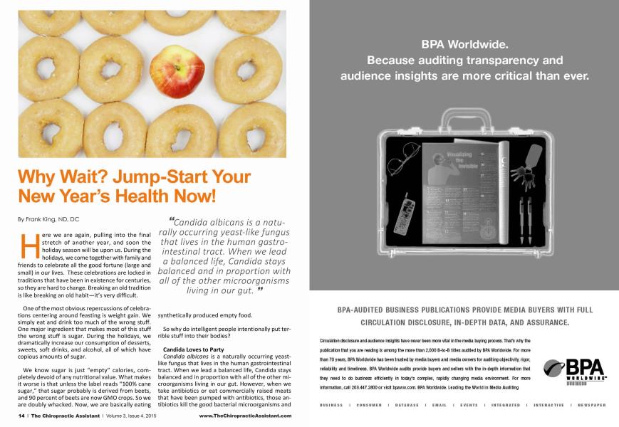Why Wait? Jump-Start Your New Year's Health Now!
