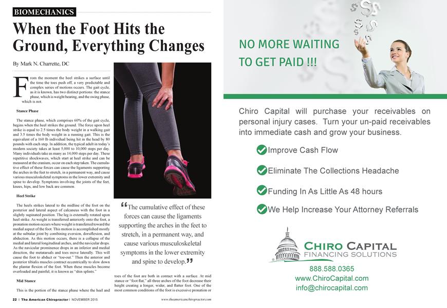 When the Foot Hits the Ground, Everything Changes