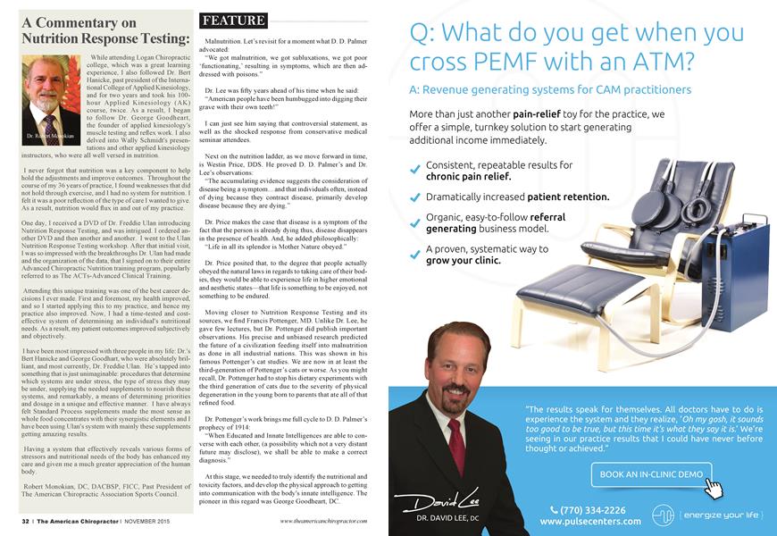 A Commentary on Nutrition Response Testing