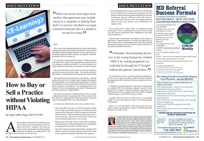 How to Buy or Sell a Practice without Violating HIPAA
