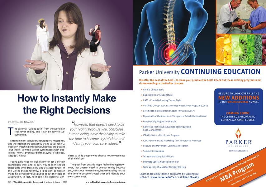 How to Instantly Make the Right Decisions