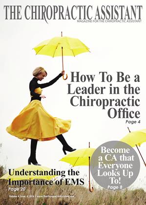 APRIL 2016 | The American Chiropractor