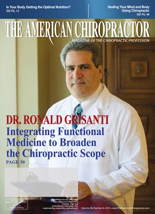JUNE 2016 | The American Chiropractor