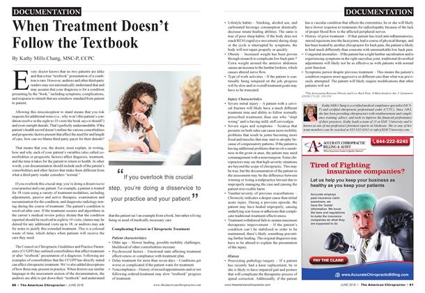 When Treatment Doesn’t Follow the Textbook