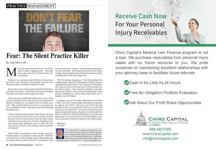 Fear: The Silent Practice Killer