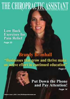 JUNE 2016 | The American Chiropractor