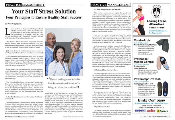 Your Staff Stress Solution