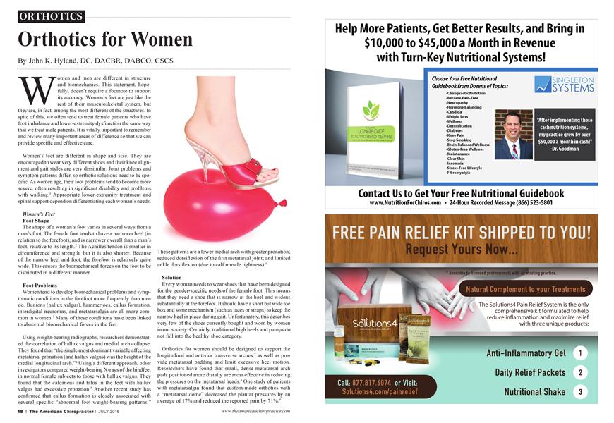 Orthotics for Women