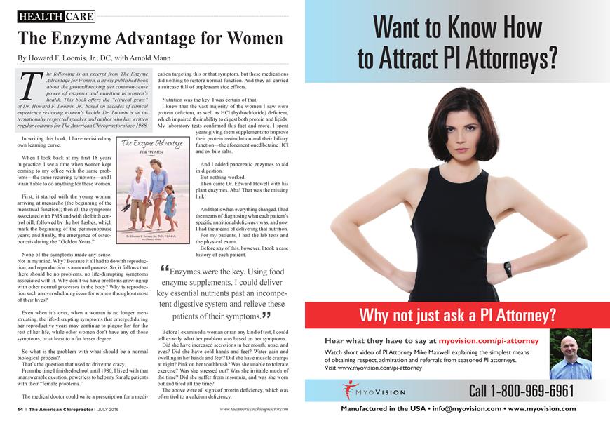 The Enzyme Advantage for Women