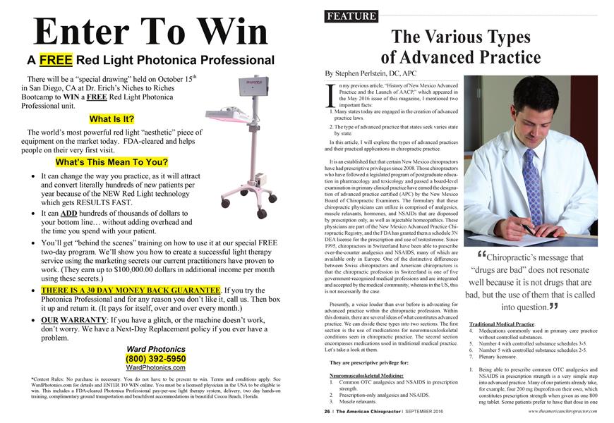 The Various Types of Advanced Practice