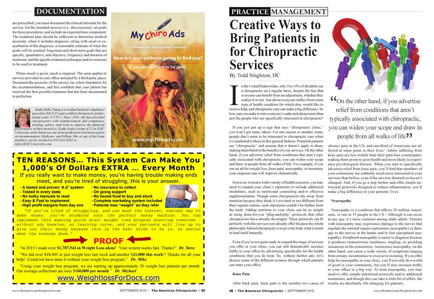 Creative Ways to Bring Patients in for Chiropractic Services