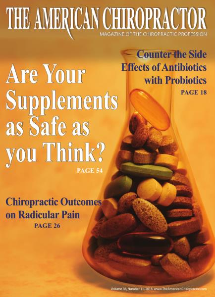 Issue: - November 2016 | The American Chiropractor