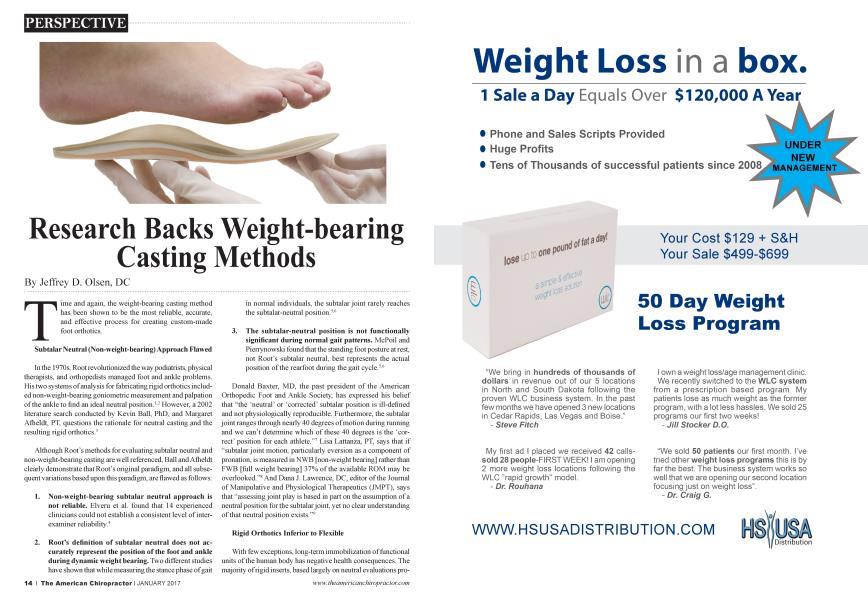 Research Backs Weight-bearing Casting Methods