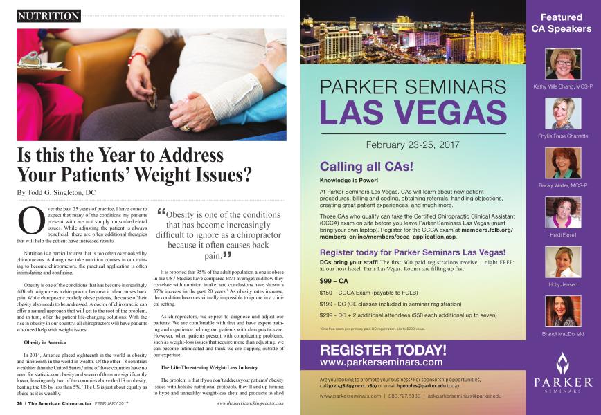 Is this the Year to Address Your Patients’ Weight Issues?