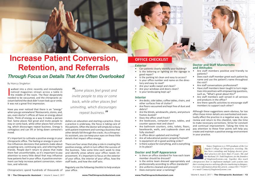 Increase Patient Conversion, Retention, and Referrals