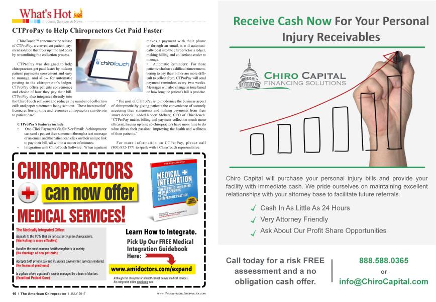 CTProPay to Help Chiropractors Get Paid Faster