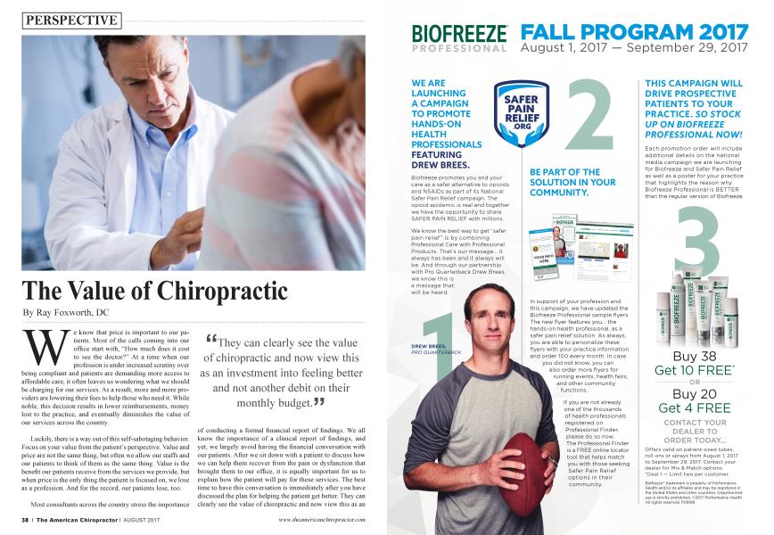 The Value of Chiropractic
