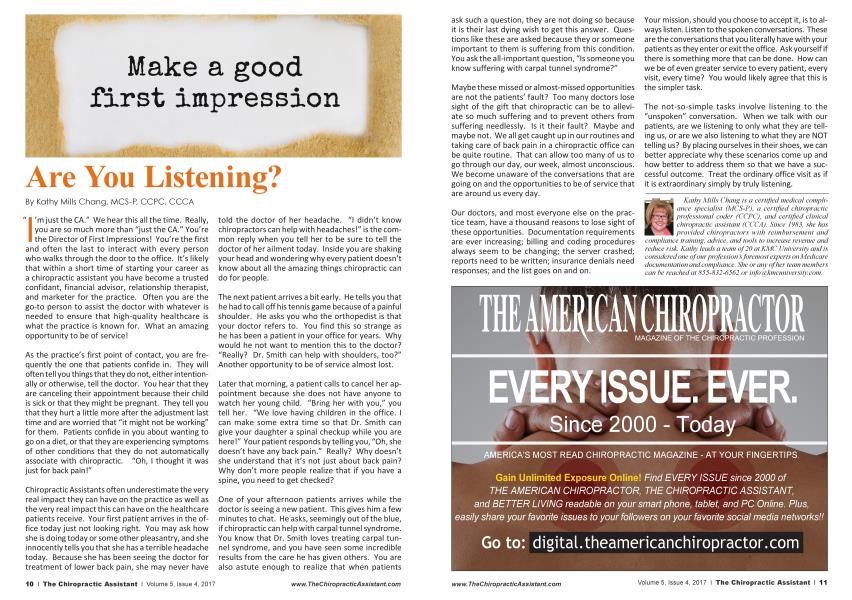 Are You Listening?