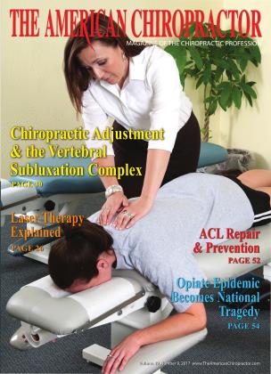 SEPTEMBER 2017 | The American Chiropractor