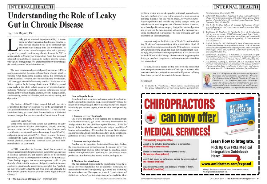 Understanding the Role of Leaky Gut in Chronic Disease