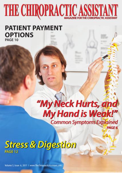 Issue: - THE CHIROPRACTIC ASSISTANT/DECEMBER 2017 | The American Chiropractor