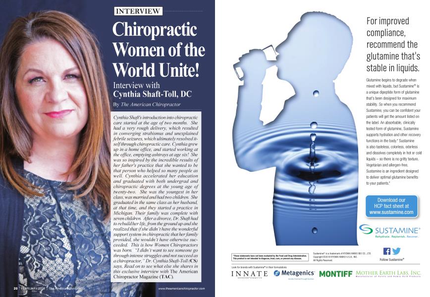 Chiropractic Women of the World Unite!