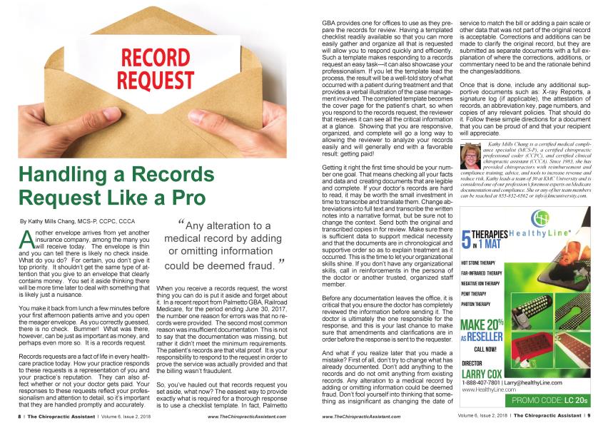 Handling a Records Request Like a Pro