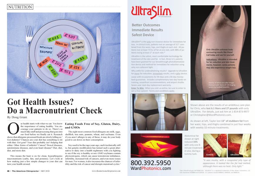 Got Health Issues? Do a Macronutrient Check
