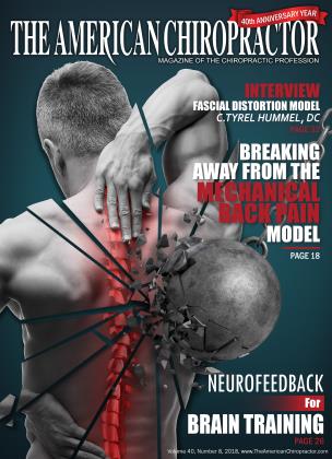 AUGUST 2018 | The American Chiropractor