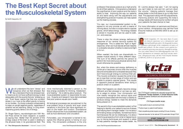 The Best Kept Secret about the Musculoskeletal System