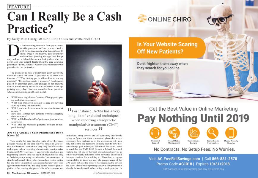 Can I Really Be a Cash Practice?