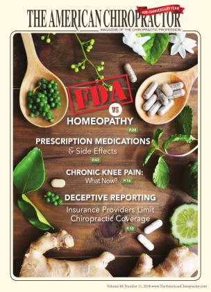 NOVEMBER 2018 | The American Chiropractor